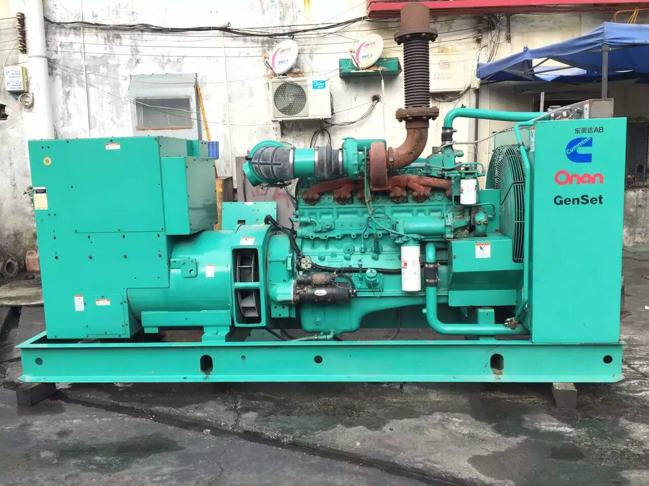 桃山租赁发电机-柴油发电机不正常冒烟的原因